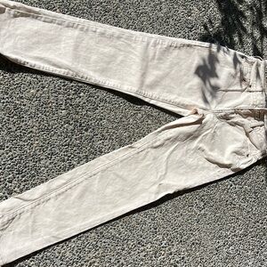 White cream Pacific Sunwear jeans. Price includes with shipping.
